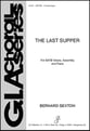 The Last Supper SATB choral sheet music cover